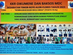 Komunitas Rohani MDC Gelar KKR Oekumene dan Baksos di Air Lobang dua Sikumana, Kota Kupang
